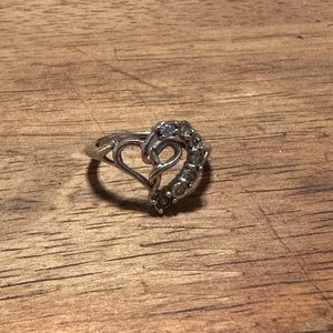 Diamond promise ring